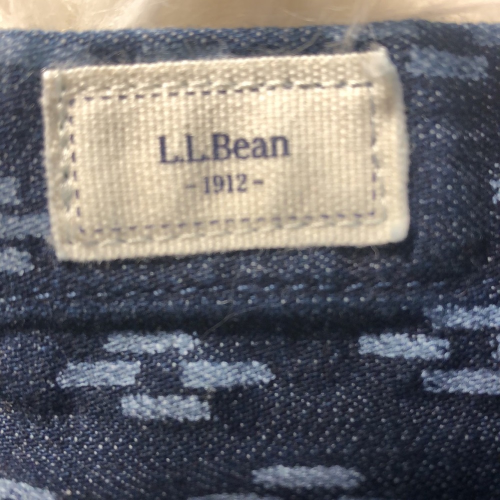 LL BEAN Vintage Denim Shirt - Picture 5 of 7